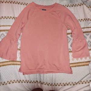 Aerie XS bell sleeves shirt
